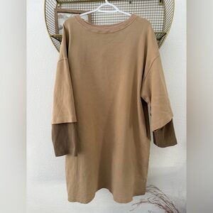 Tan Women's Tunic Top-NWOT